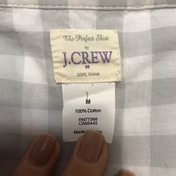 J. Crew The Perfect Shirt M - Picture 3 of 3